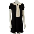 Sangria Ponte Women's Sleeveless Dress with Jacket