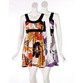 JFW Women's Sleeveless Flower Print Dress
