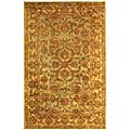Heritage Handmade Hand-spun Wool Kermansha Rug (4' x 6')