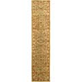 Handmade Kermansha Gold Wool Rug (2'3 x 8')