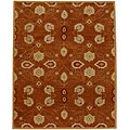 Hand-tufted Deesa Collection Wool Rug (6' Round)