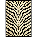 Virginia Zebra Animal Print Rug (2'2 x 7'7)