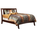 Nevis Low-profile Spice Queen-size Bed