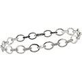 18k Gold 1/4ct TDW Diamond Oval Link Bracelet (G-H-I, SI)