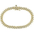 14k Gold 2ct TDW Diamond Tennis Bracelet (I-J, I2-I3)