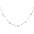 10k Yellow Gold Freshwater Pearl Necklace (8-9 mm)