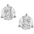 14k Gold 1 ct TDW Diamond Stud Earrings (F-G, VS)
