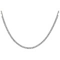 18k White Gold 3ct TDW Diamond Necklace (G-H-I, SI)