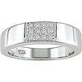 14k White Gold 1/10ct TDW Diamond Ring (HIJ, I1-I2)