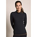 Spooney Women's Long-sleeve Mock Neck Shirt