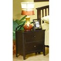 Contemporary Cappuccino Night Stand