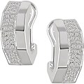 18k White Gold 3/8ct TDW Diamond Clip Earrings (G-H, VS-SI)