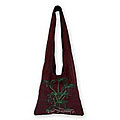 Handmade 'Quiet Forest' Cotton Tote (Thailand)