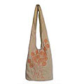 Handmade 'Dreaming of Orange Flowers' Handbag (Thailand)