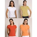 Spooney Women's Short-sleeve Slim-fit T-shirt