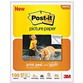 3M Post-It Adhesive Matte Picture Paper (100 Sheets)