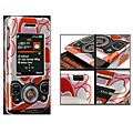 1-ERW580I-HEART W580i Red Heart Crystal Case