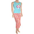 Leisureland Women's Cocktail Umbrella Capri Pajamas