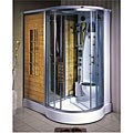 Paradise White Left Hand Unit Steam Room
