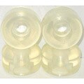 Dura Roller 54 mm Clear Gel Skateboard Wheels