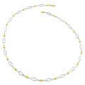 14k Two-tone Gold Princess Necklace