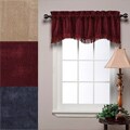 Shania Chenille Bullion 64-inch Fringe Valances (Set of 2)