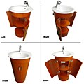 Olympia Modern Vanity Bathroom Set with Mirror