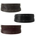 Linea Pelle Women's Studded Leather Belt