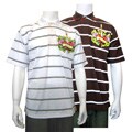 Dolphino Men's 'Love Stinks' Rhinestone Polo Shirt