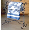 Scrolled Iron Blanket Rack