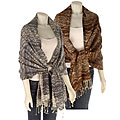 Himalaya Trading Company Snake Print Pashmina Shawl