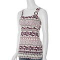 Self Esteem Women's Sleeveless Coconut Ring Shirt