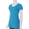 Self Esteem Women's Turquoise Long Fashion Top