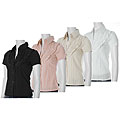 Everyday Women's Ruffle-front Short-sleeve Shirt