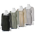 Everyday Women's Shimmering Empire Waist Top