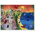 Herbert Hofer 'My Ocean Drive' Framed Art