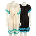Jae Basilio Women's Esther Tie Waist Swing Dress