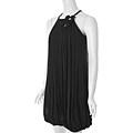 Sangria Flower Embellished Women's Fashion Dress