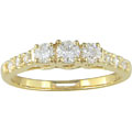 14k Gold 1/2ct TDW Diamond Engagement Ring (F-G/ SI2-I1)