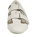 Gucci Women's 'GG' Logo Cream Leather Sneakers
