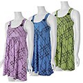 Solemio Women's Button Strap Babydoll Jumper