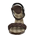 Gucci Women's Suede Open Toe Sandals