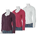 Everyday Women's Long-sleeve Ruffle Front Blouse
