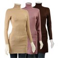 Lou Lou Women's Turtleneck Tunic Sweater