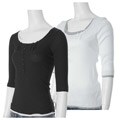 Everyday Women's Ribbed 3/4-sleeve Shirt