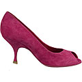 Yves Saint Laurent Women's Suede Open Toe Heels