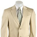 Kenneth Cole Men's Khaki 2-button Suit