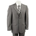 Kenneth Cole Grey Check 2-button Side Vent Suit