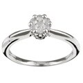 10k White Gold 1/4ct TDW Diamond Ring (I-J, I3)