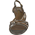 Yves Saint Laurent Women's Two-toned Python Sandals